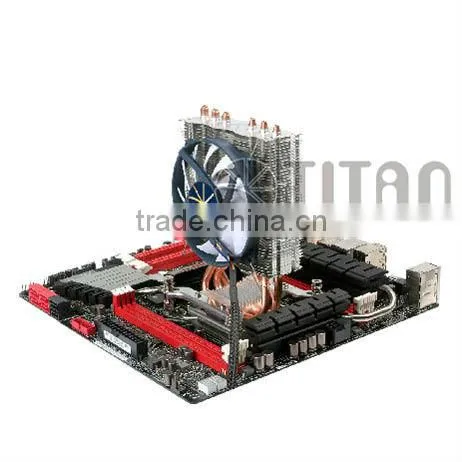 Innovative extreme slim fan design 3 heat pipe cpu cooler