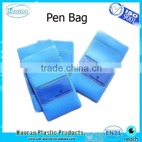 Transparent pvc material doctor working pen bag