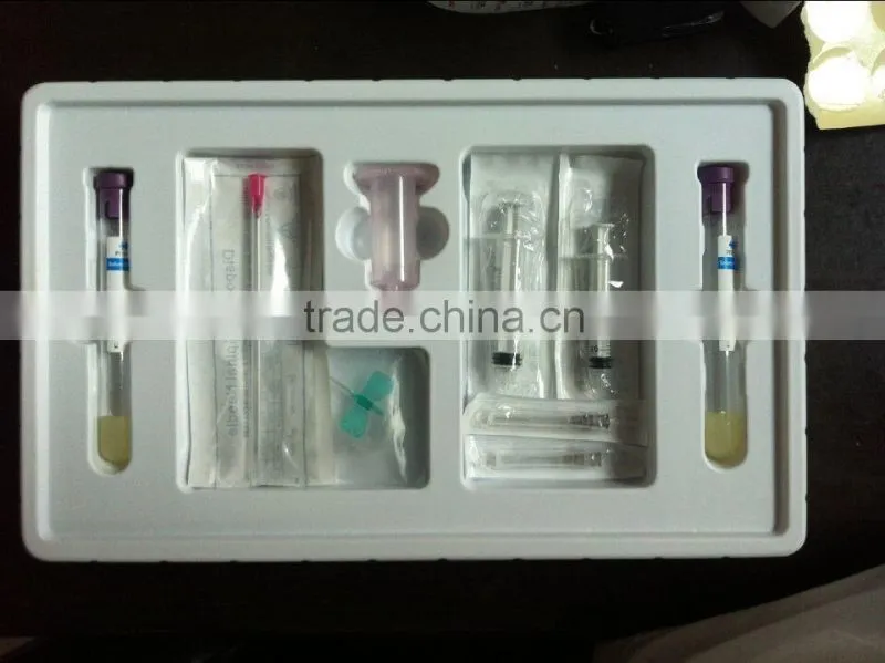 High concentration platelet rich plasma PRP tube