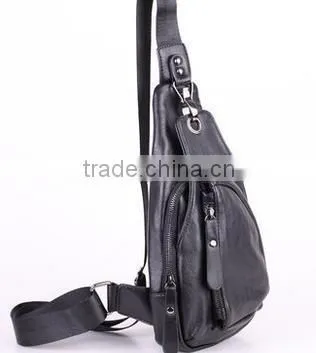 Wholesale promotional waterproof sport elastic bag custom leather waist bag for men