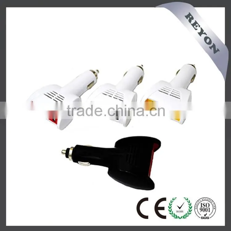 REYON new triple usb car charger 3.4A for Samsung,blackberry