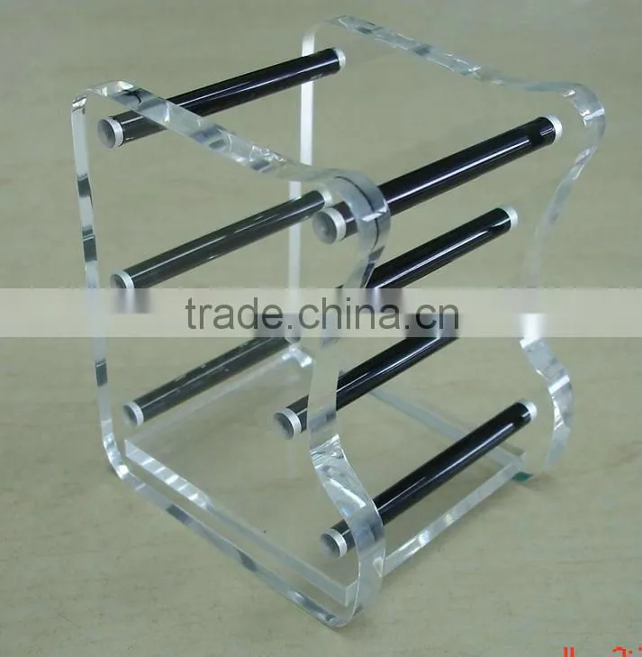 Simple design acrylic pen holder