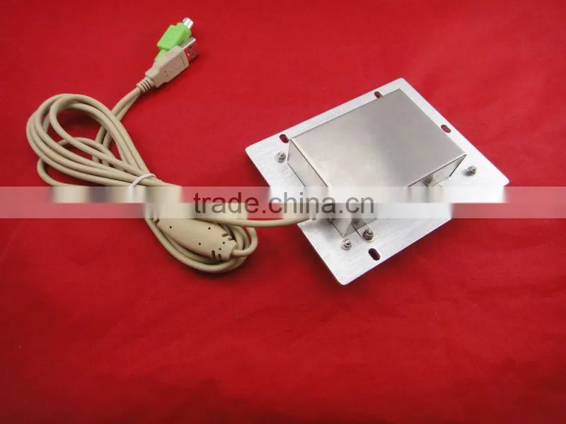 stainless steel metal trackball computer mouse