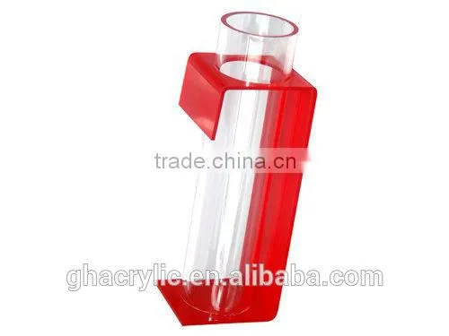 GH-RZ182 Cup shape Acrylic Vases Made of Clear Acrylic Multi-functional