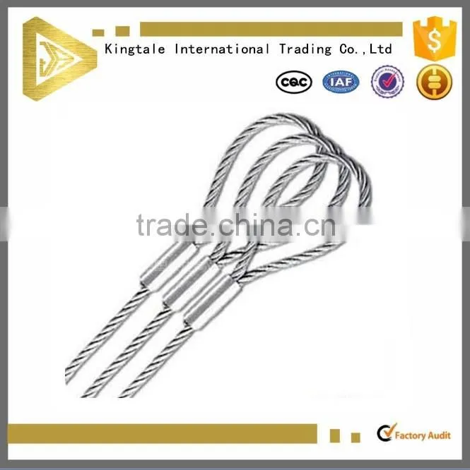 spring steel wire rope sling