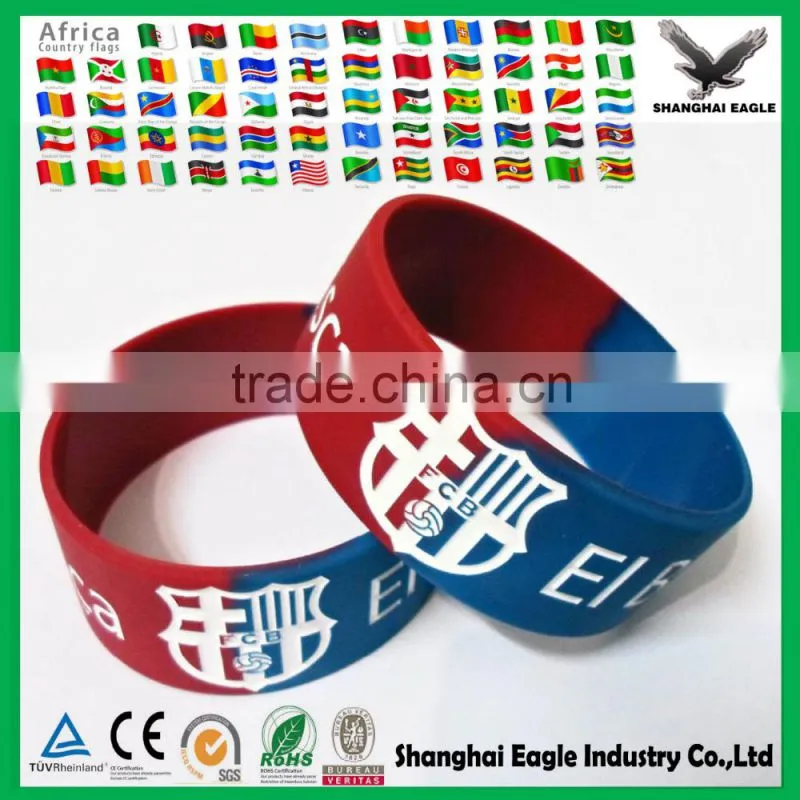 President selection custom embossed/ debossed silicone wristband, cheap silicone bracelet