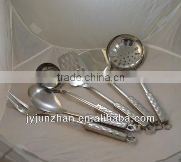 High mirror polishing Stainless Steel kitchen tools utensils made by Junzhan Factory directly and sell directly