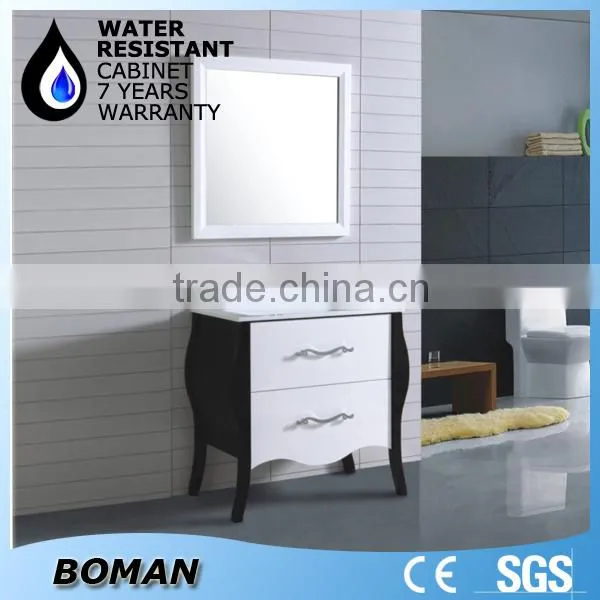 2015 design wall mounted mini bathroom vanity cabinet