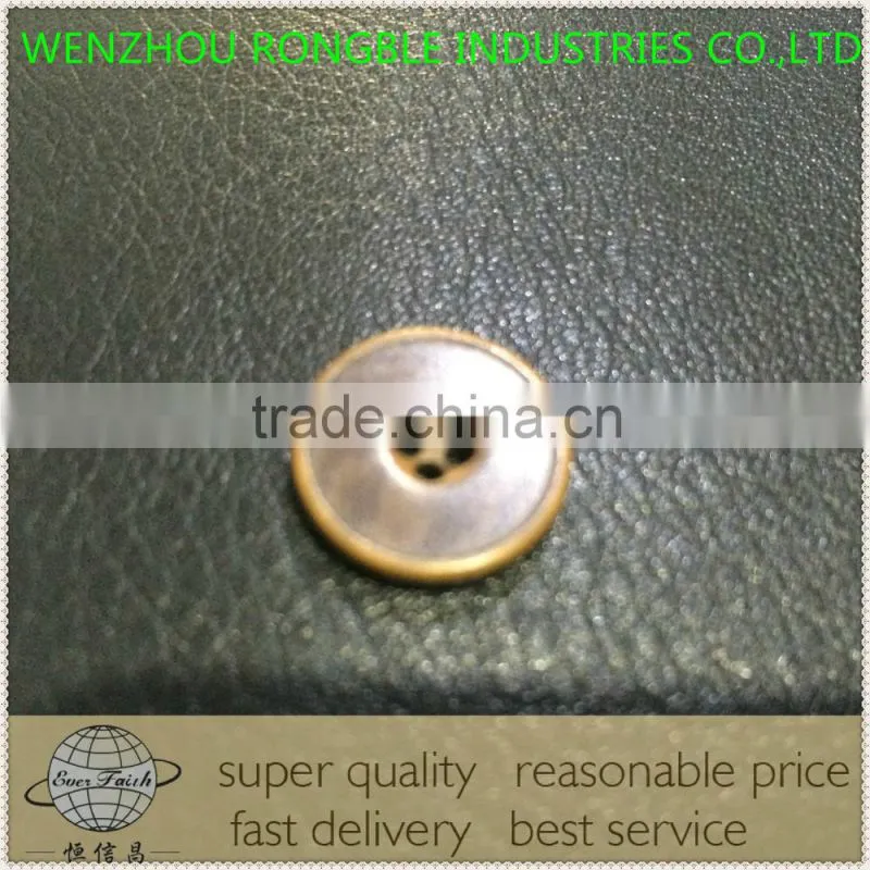 4holes 30L dyeable real corozo button with laser logo