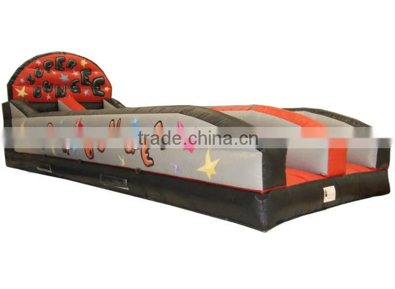 2 people for family game inflatable bungee run for sale