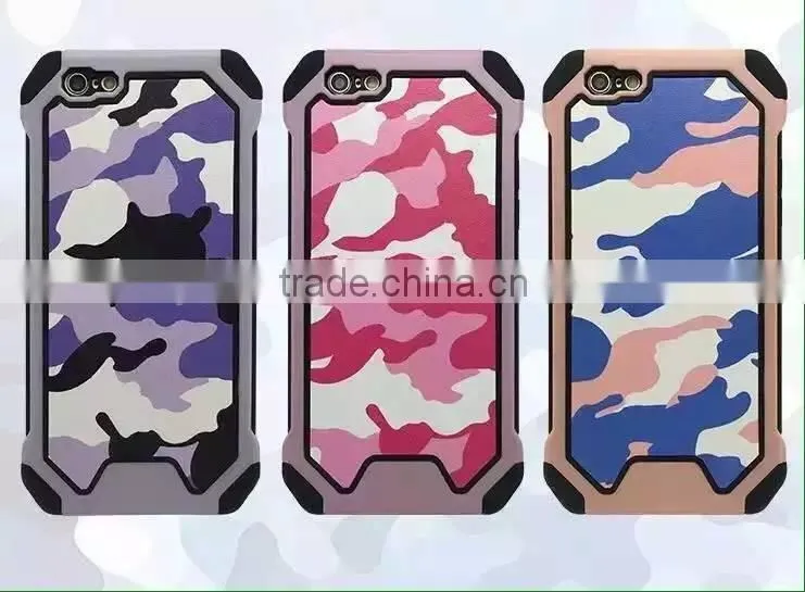 Shockproof Camouflage Hybrid Armor Case Phone Cover For Apple Iphone 6 6s Plus