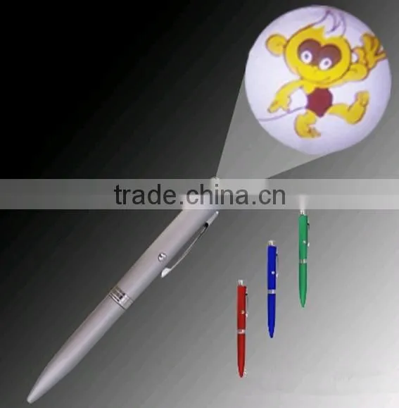 High quality Led projector pen , Metal Pen With Customize Logo