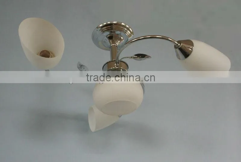 spiral white glass Chandelier&pendant for living room from China supplier