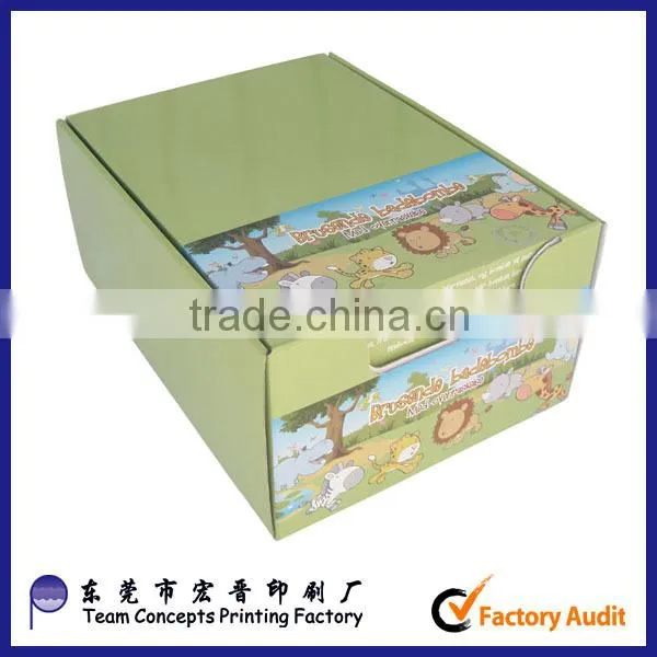 offset printing corrugated packaging box from Dongguang