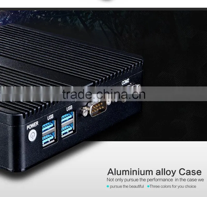 Pentium 3805U MINI PC Dual Lan 2G RAM 64G SSD Haswell Barebone Computer With VGA,Support Msata +2.5inch hdd MINI PC SSD