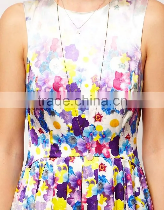 Designer Floral Printed Back Cut Ball Gown Alibaba Dresses