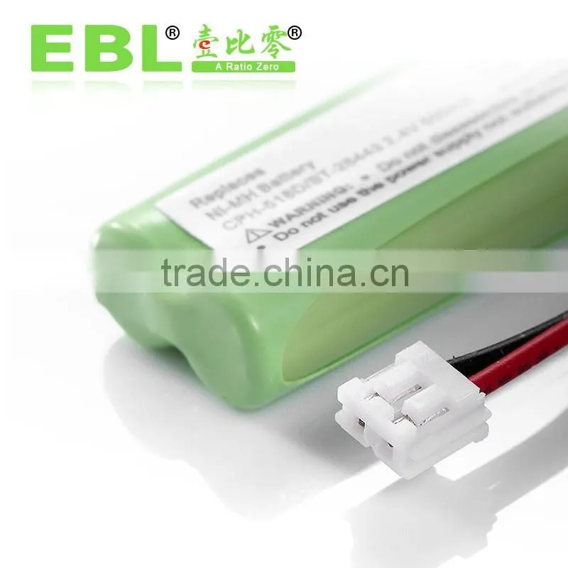 EBL rechargeable Cordless Phone Battery Replacement for V-Tech BT-18443, BT-28443 , 89-1337-00-00 8913370000