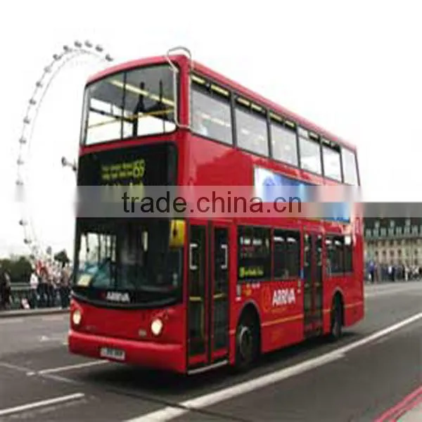 mobile outdoor full color wireless led bus advertising board