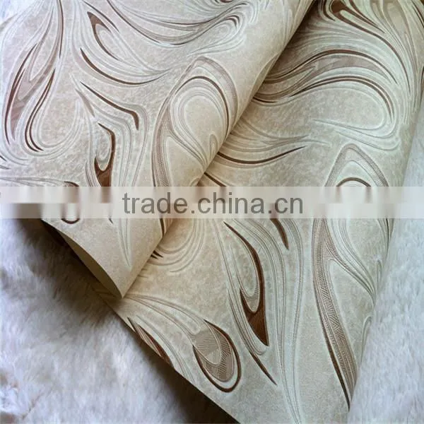 modern style wallpaper brown color