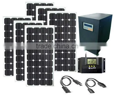 Green energy stand-alone Bestsun BPS 8000w solar inverter home solar power system solar panel mounting brackets