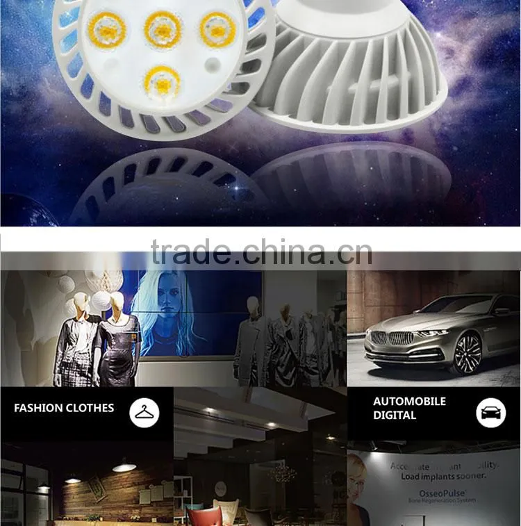 LED spotlight SMD5630 5W AC85-265V GU10 led spotlight spot bulb 2700K-6500K