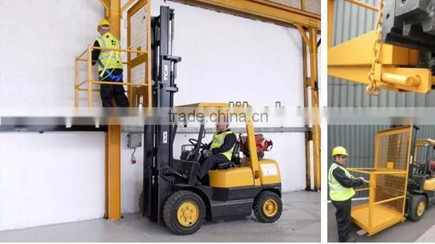 elevated aerial work platform adjustable height