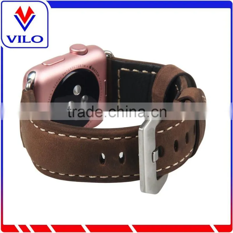 Luxury Style for Apple Watch Strap Wrist Band Leather Watch Band