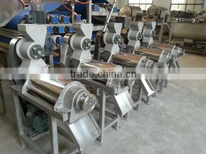 4.5 tons per hour carrot juicer machine