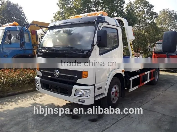 china factory sale Dongfeng 160HP wrecker truck