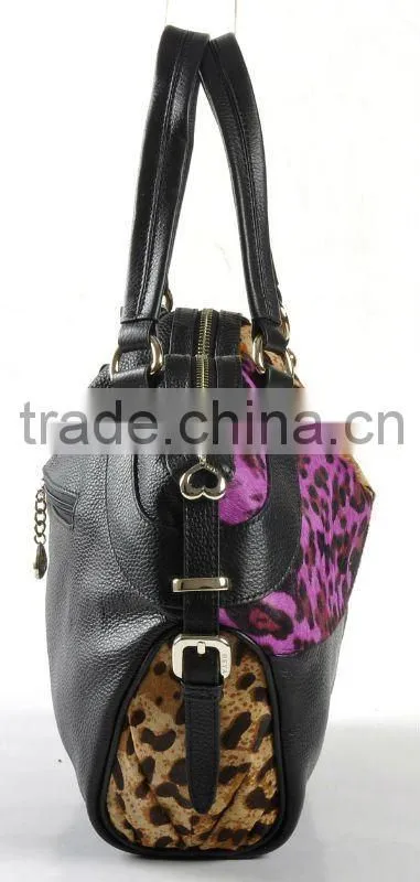 Fashion bags ladies handbags leather animal print handbags
