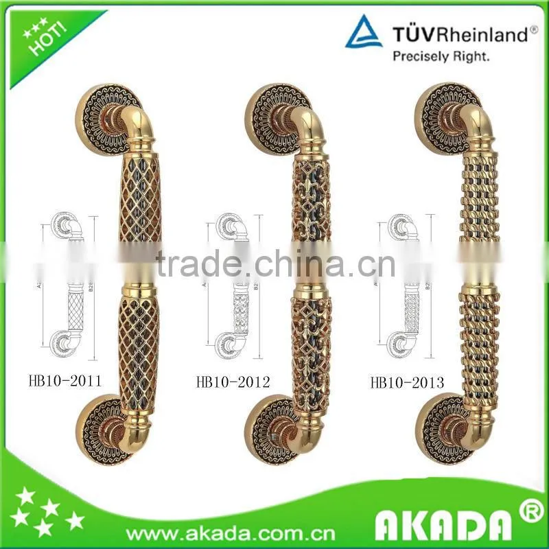 Zinc Alloy Door Handle locksets On Plate 1702H1702