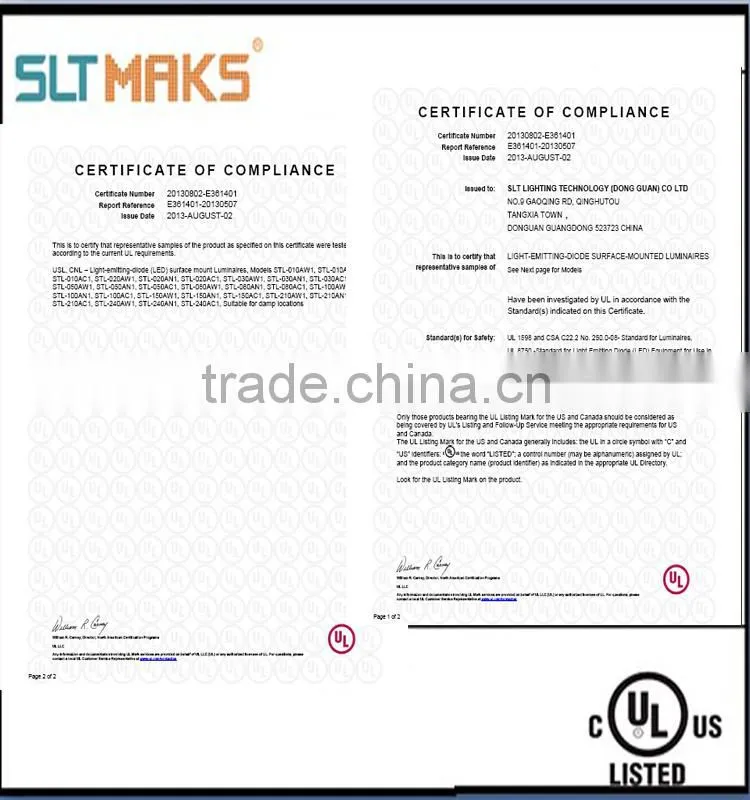 High power DLC cUL UL E361401 outdoor 10w led flood llighting