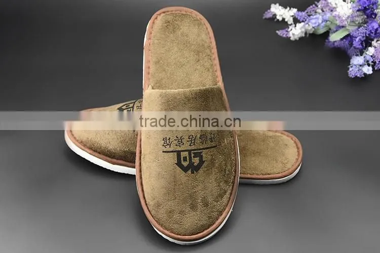 Hot selling custom hotel slippers spa eva slippers hotel