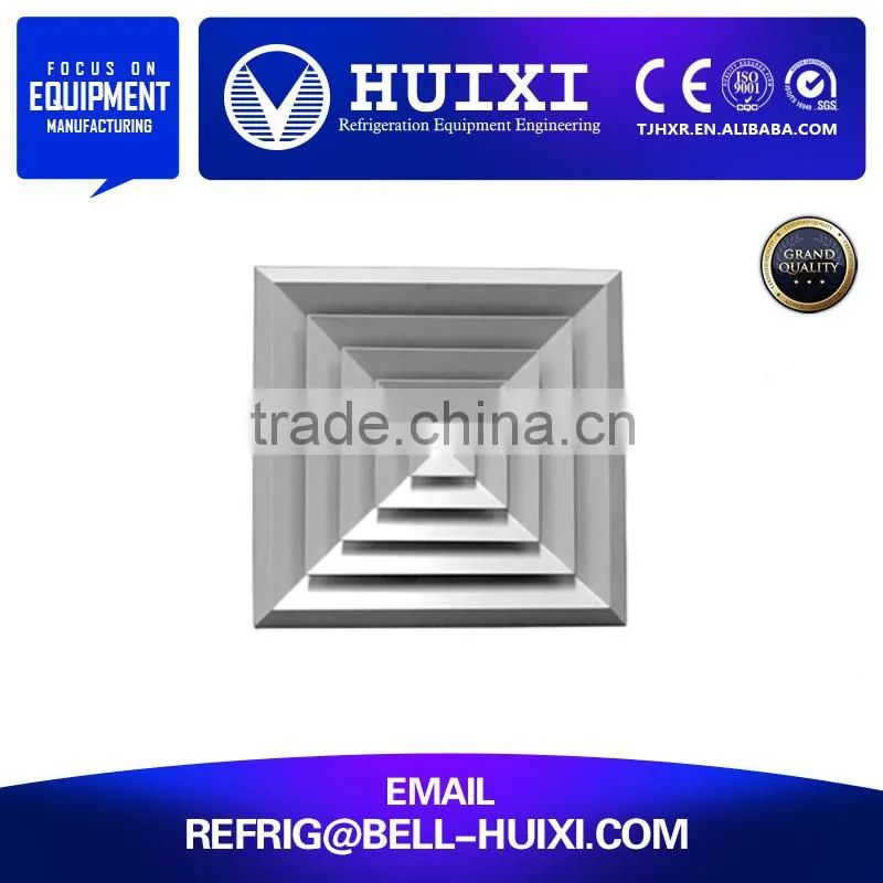 China 4 Way Supply Square Ceiling Air Diffuser