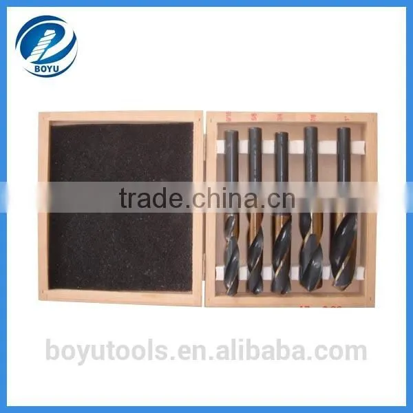 HSS 4341 fully ground ember&black finished twist drill