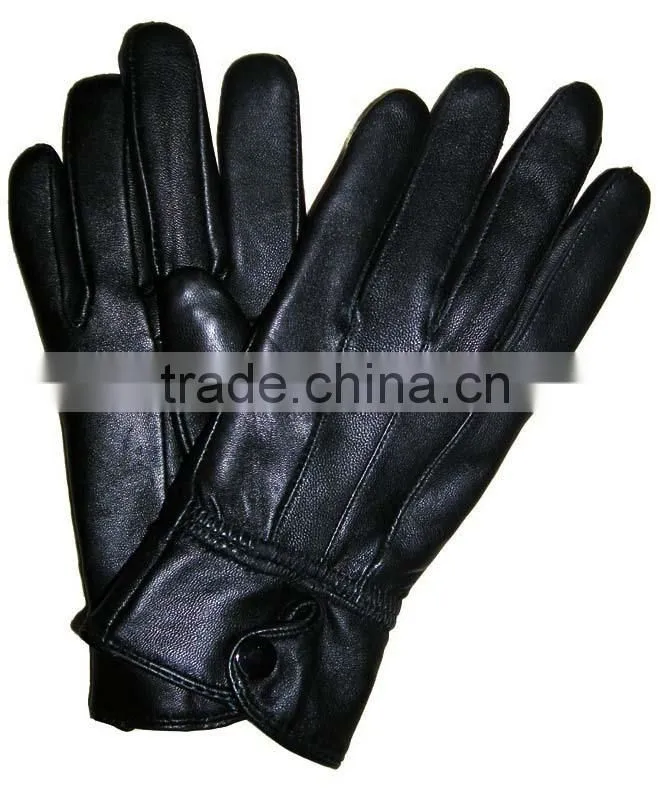 lady bowknot real genuine leather gloves LG-03