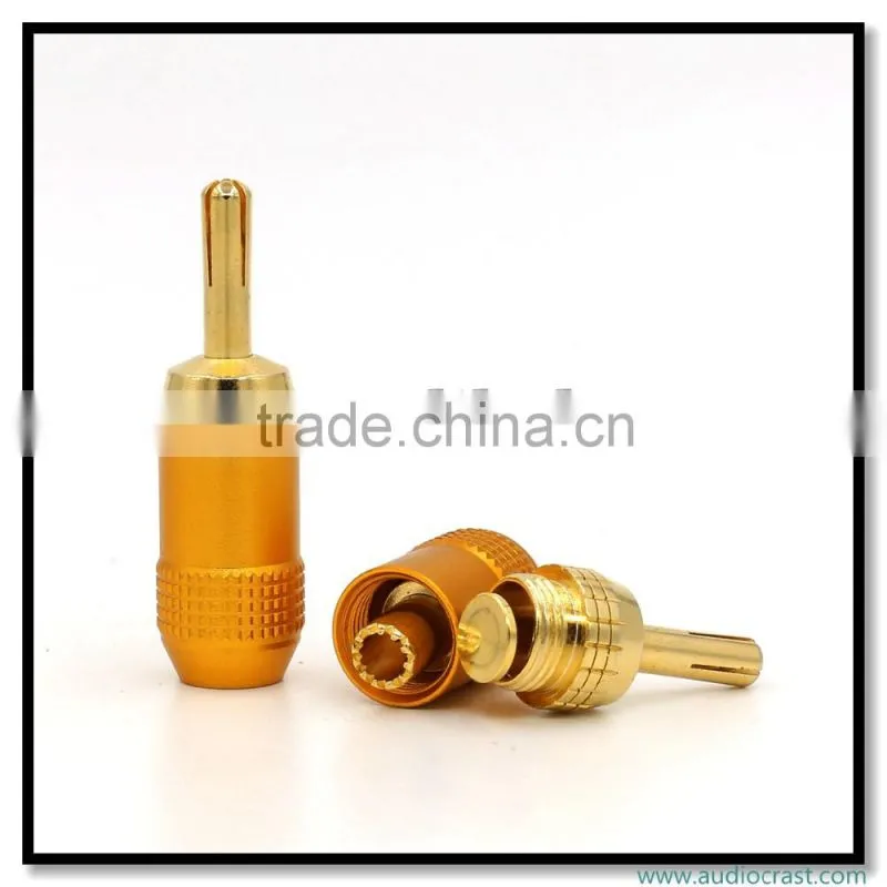 Gold Plated amp connector electrical connector tube amplifie