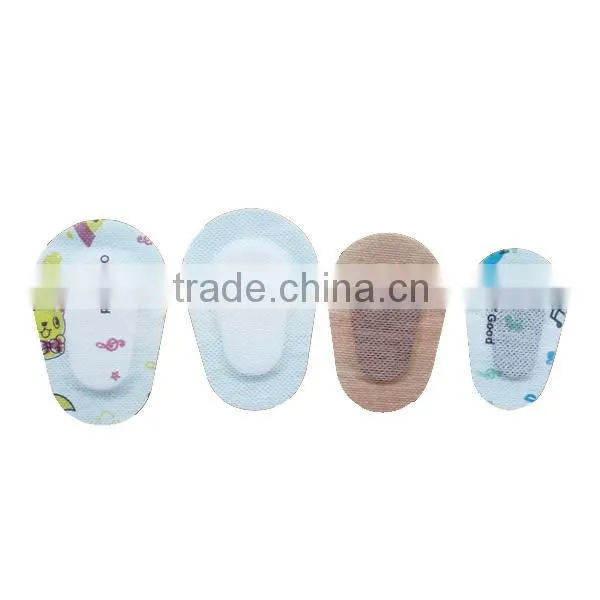 Adhesive high absorbent eye pads