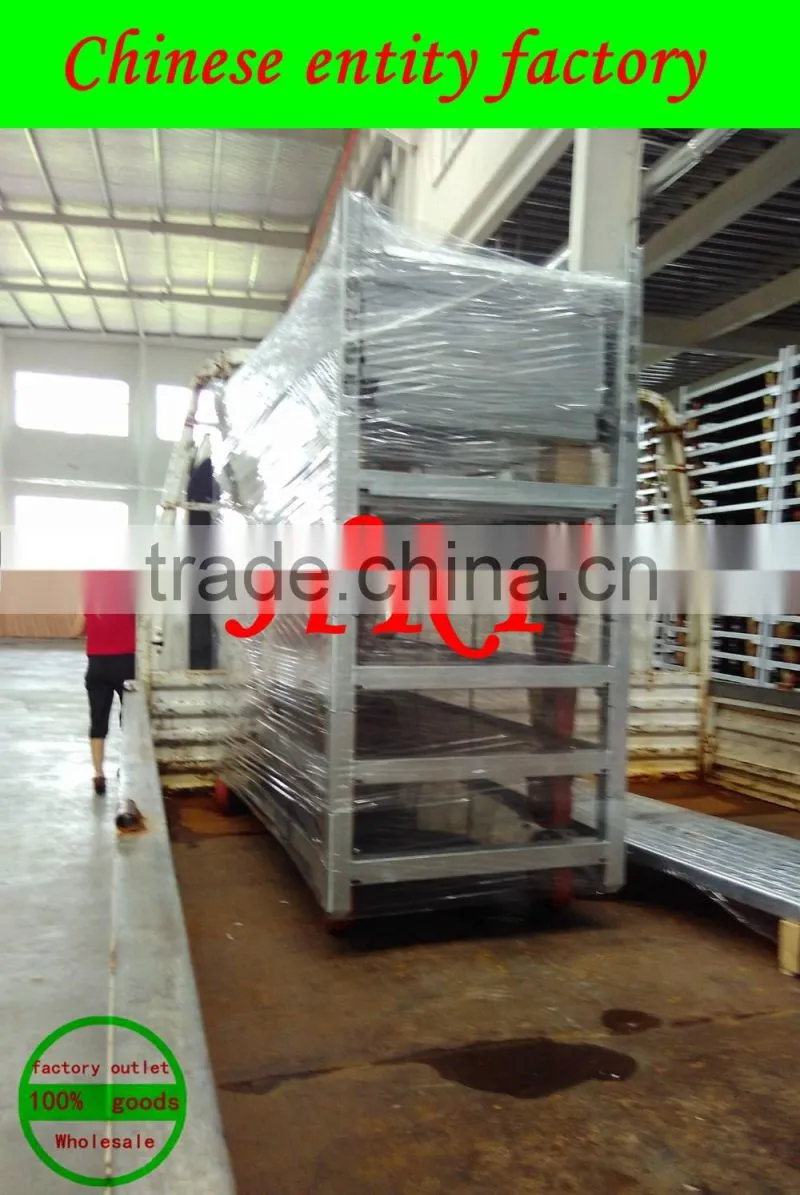 Decorative Flower Trolley, Danish Cart flower carrying trolley Powder coating flower transport cart for sale