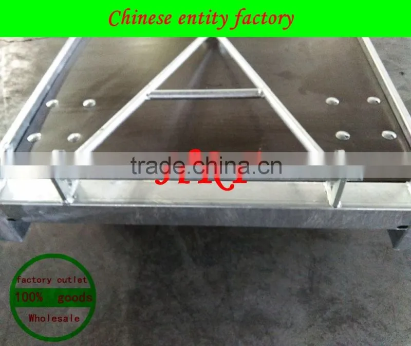 Decorative Flower Trolley, Danish Cart flower carrying trolley Powder coating flower transport cart for sale