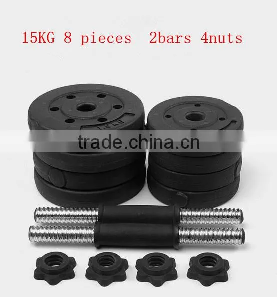 high quality cement dumbbells /barbell set