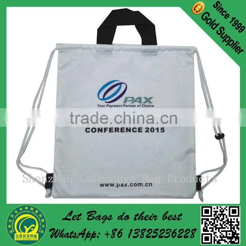 Hot sale nylon drawstring shoe bag,polyester drawstring shoe bag