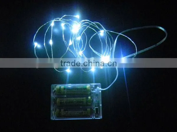 silve/copper wire LED string light for holidays YH-9002F