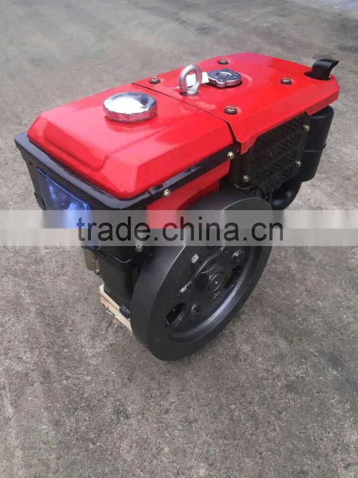 R175A water cooled single cylinder diesel walking tractor engine