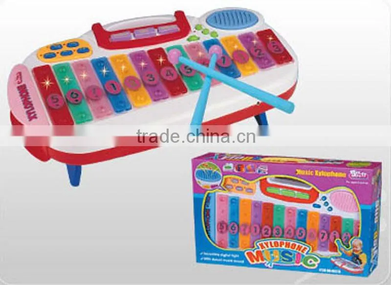 Hot Sale Plastic Xylophone Toys, Educational Toys
