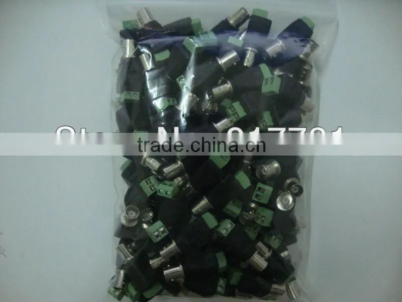 Green And Black Plastic Female BNC Connector