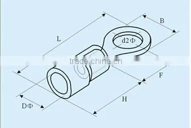 electrical ring terminal lug with CE ROHS