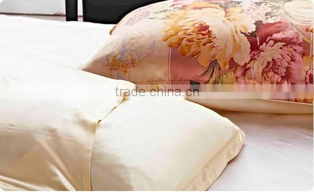 Custom digital printed thickened 100 pure silk pillowcases