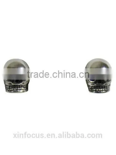 New Skulls Nipple Bar Surgical Steel Nipple Bar
