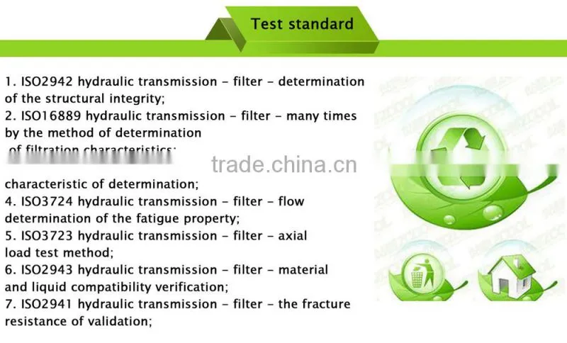 High efficient hepa air filter cartridge for replace air filter